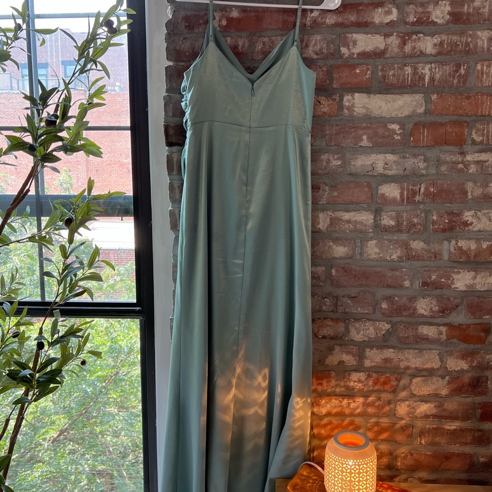 Birdy Grey Green Sleeveless Maxi Sundress